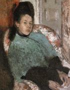 Edgar Degas Portrait of Elena Carafa oil painting picture wholesale